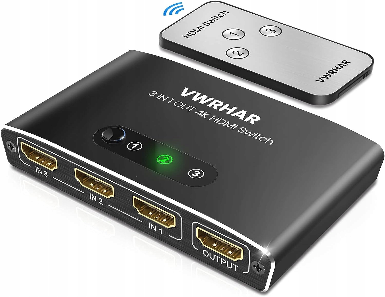 VWRHAR Switch Splitter HDMI 3 IN 1 OUT