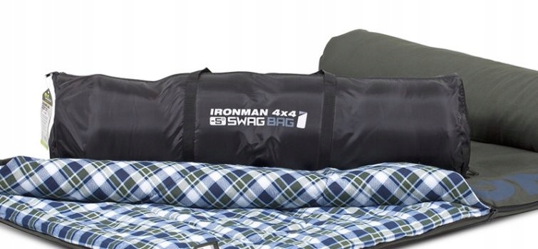 DUŻY ŚPIWÓR 235 X 100 CM DO -5 ST.C. IRONMAN 4x4