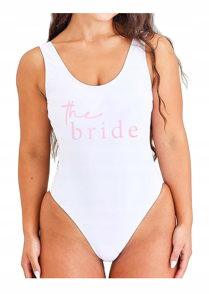 Dámské Jednodílné Plavky Ginger Ray Rozlučka Se Svobodou Bílé M