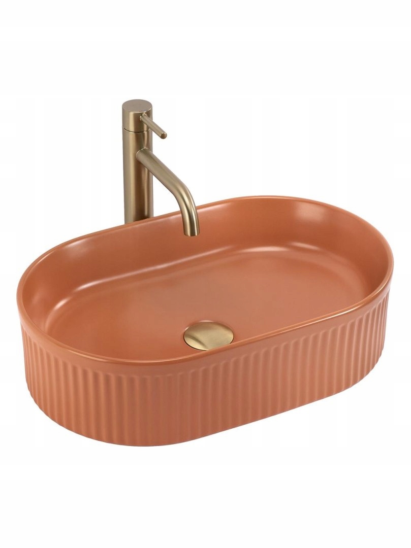 Umyvadlo Vanda 48 Cinnamon Matt Na Desku