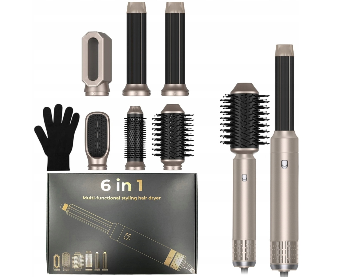 Atopskins WT-632 Zestaw Do Stylizacji Włosów 6 w 1