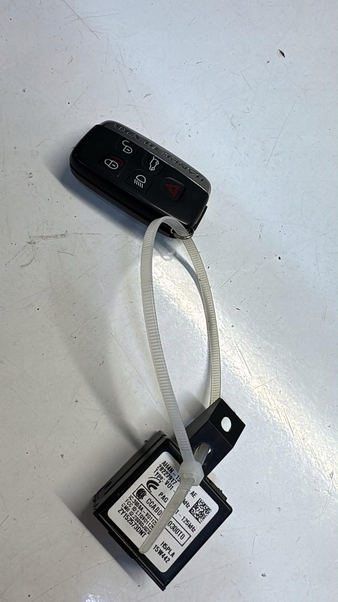ignition + key PILOT LAND RANGE ROVER EVOQUE (L538) AH4N15607AE