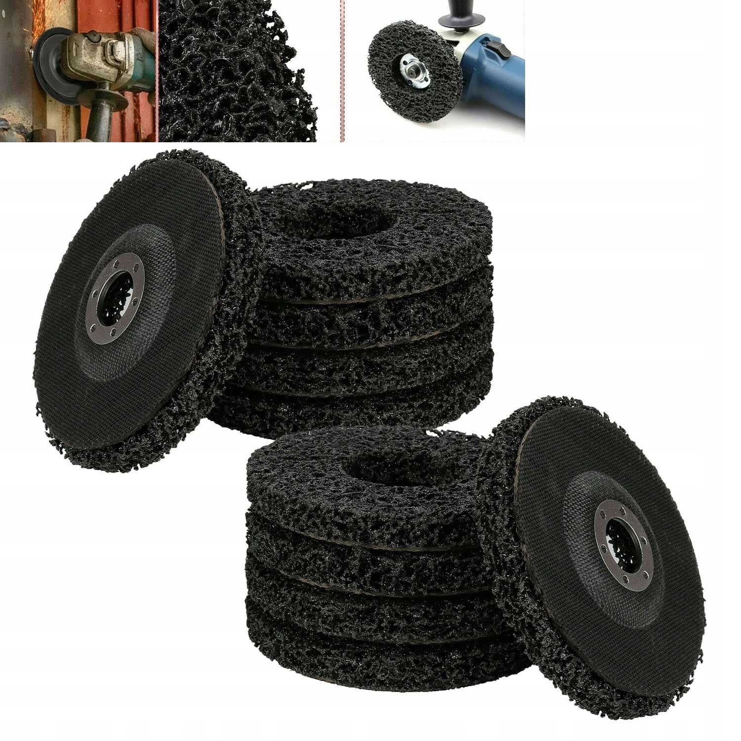 10 ks Diamantový Brusný Kotouč Leštící Kotouč 125 mm