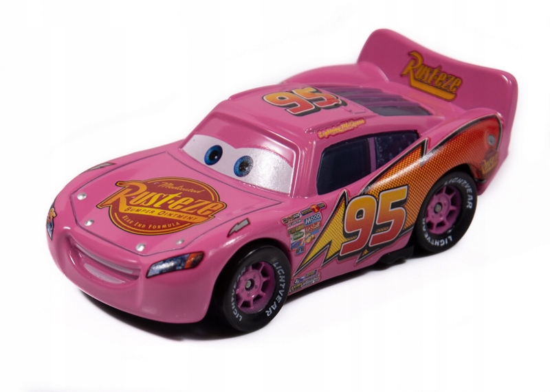 

Mattel Cars Auta Zygzak McQUEEN Rusteze Różowy zPL