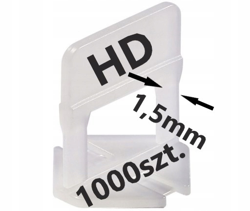Raimondi Vyrovnávacie Klipy 1000ks 1,5 mm New Hd
