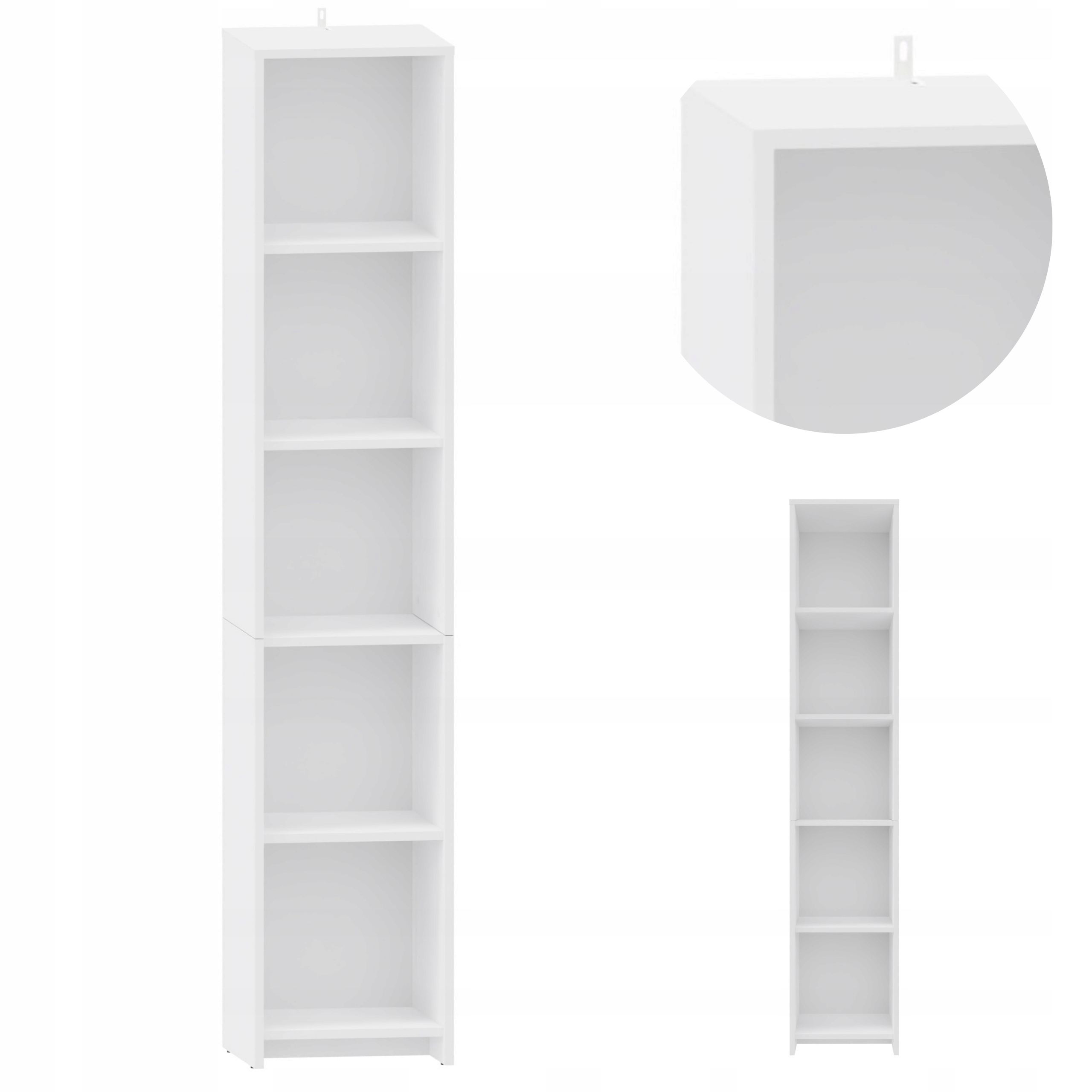 Regál Altivo Reg 36 biely otvorený na knihy, zakladače, oblečenie, hračky