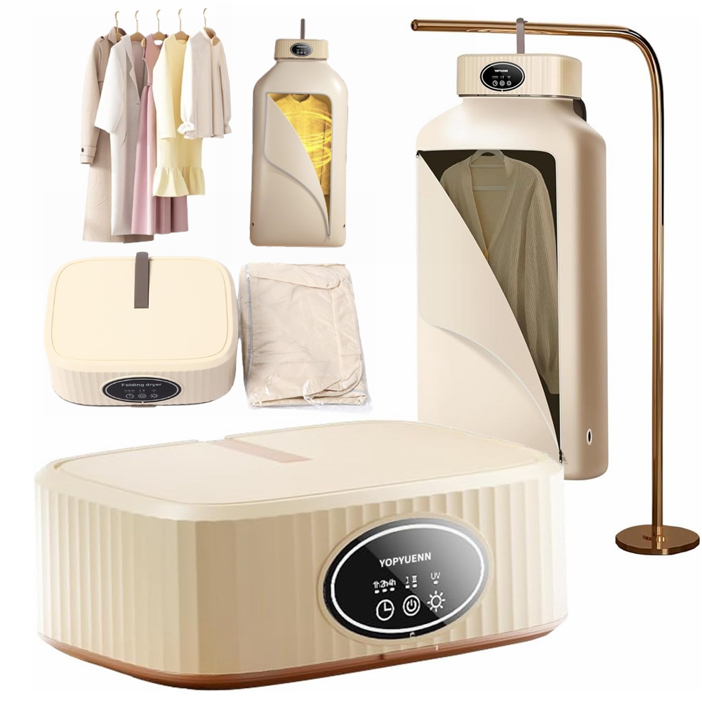 Levně Elektrická Sušák Prádla Inteligentní Skládací Sterilizace 600W Taška