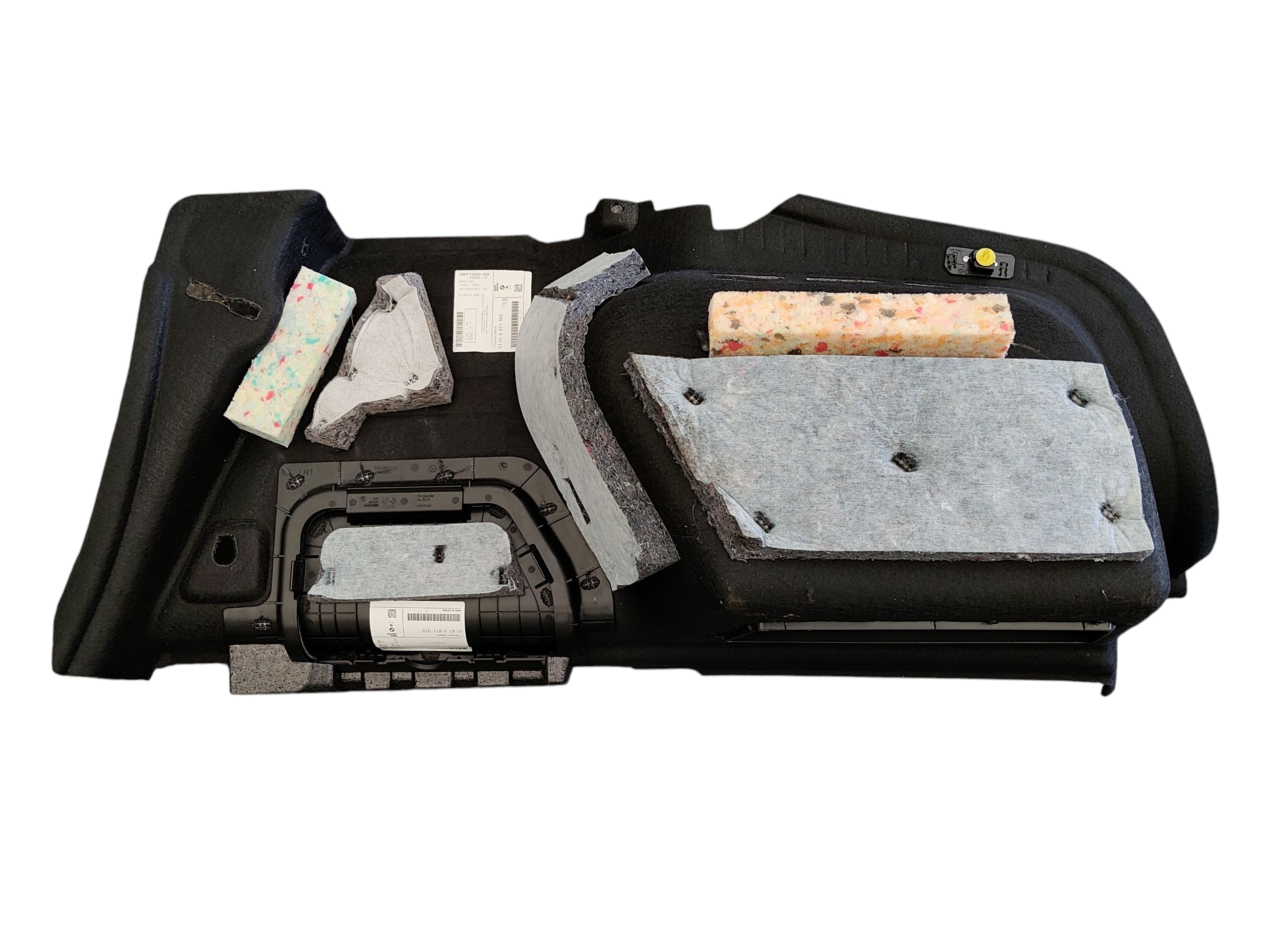 TAPICEREK boot upholstery left BMW i4 G26 GRAN COUPE 9871065