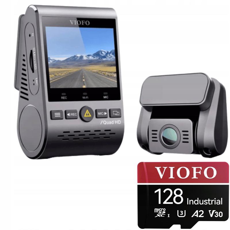 Wideorejestrator Viofo A129 Plus Duo-G +128GB