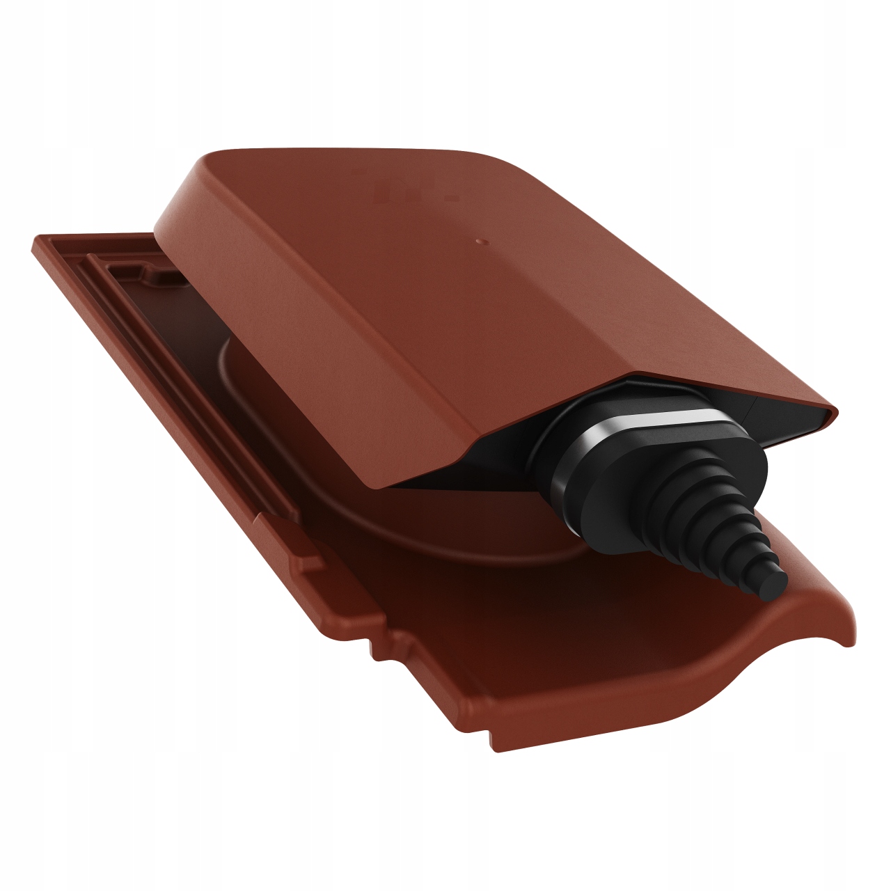 Solární střešní průchod solárních kabelů Bogen Innovo 12 Měděno-hnědý