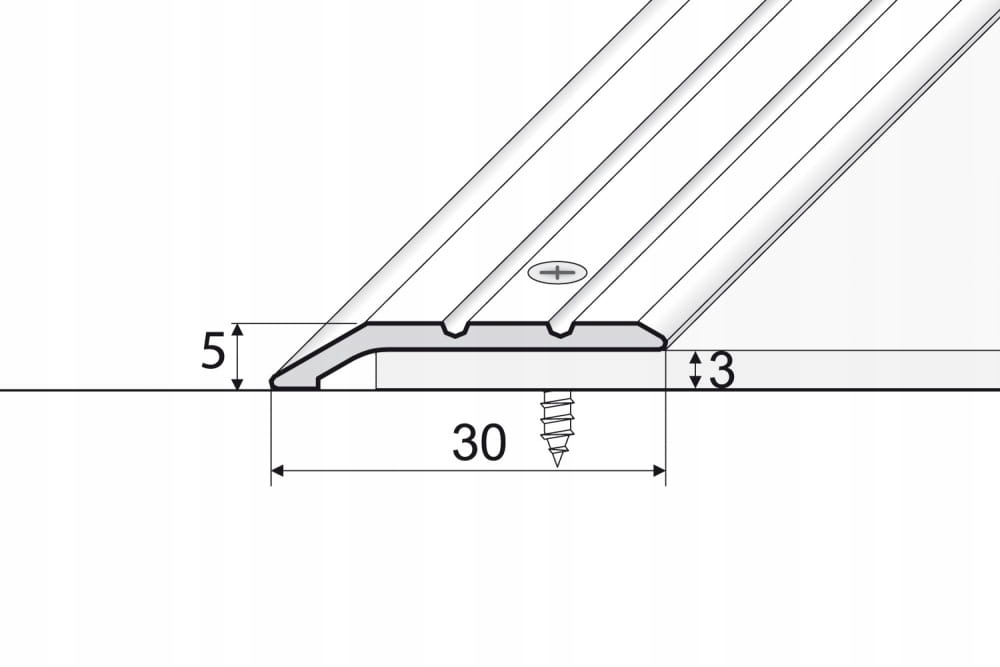 Listwa wyrównująca 3mm czarna EAN (GTIN) 5908293125545