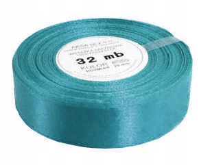 Wstążka satynowa 25mm 32m 8094 Niebieska