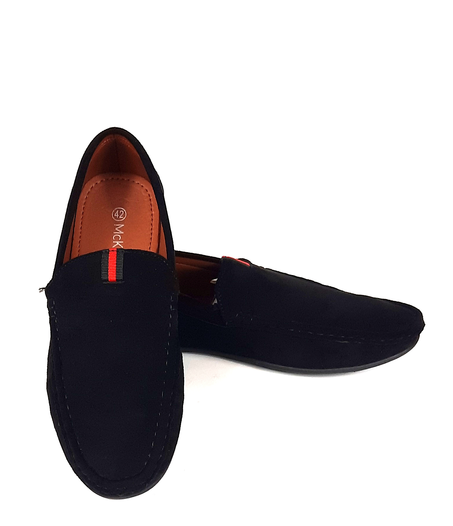 MCKEYLOR 2260 mokasyny męskie zamszowe czarne 45 Marka McKeylor