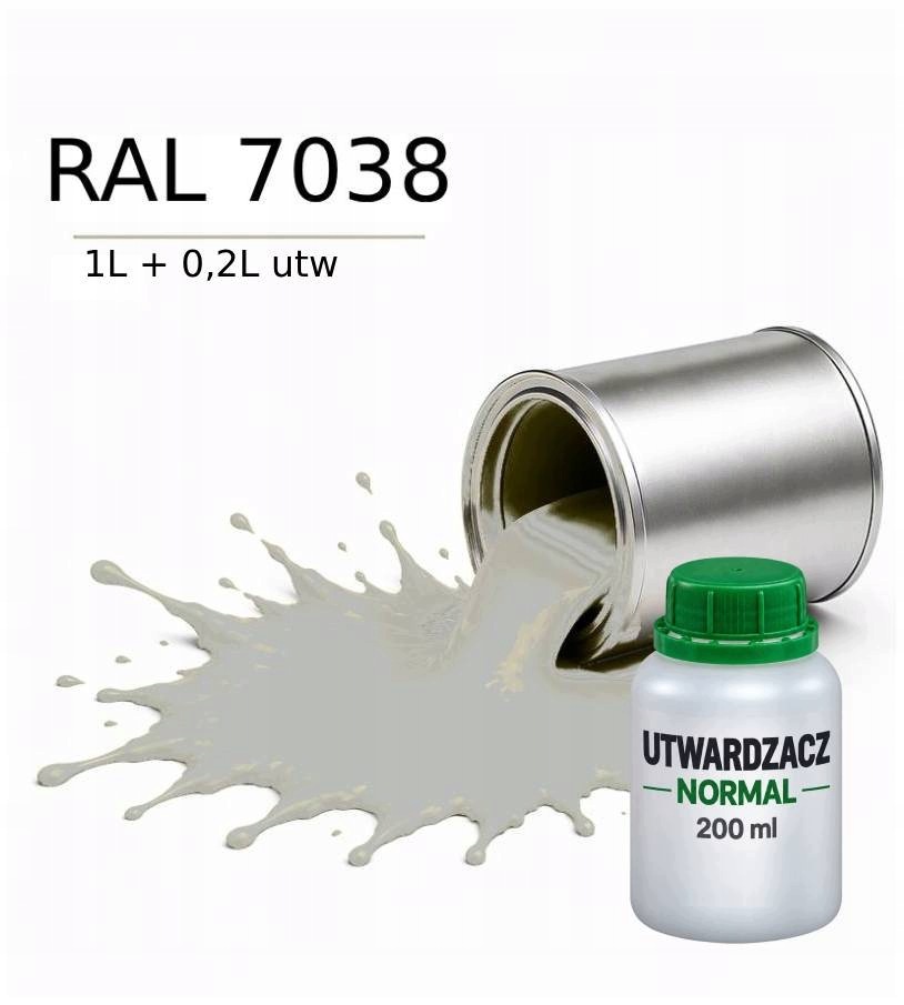 Valspar Ral 7038 Barva Dtm Základní Nátěr Polyuretanová 2K Pololesk 1L Utw