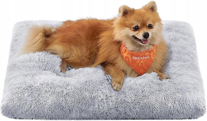 Levně Pelíšek pro psa Postel Matrace Polštář Podložka Šedá Poduška