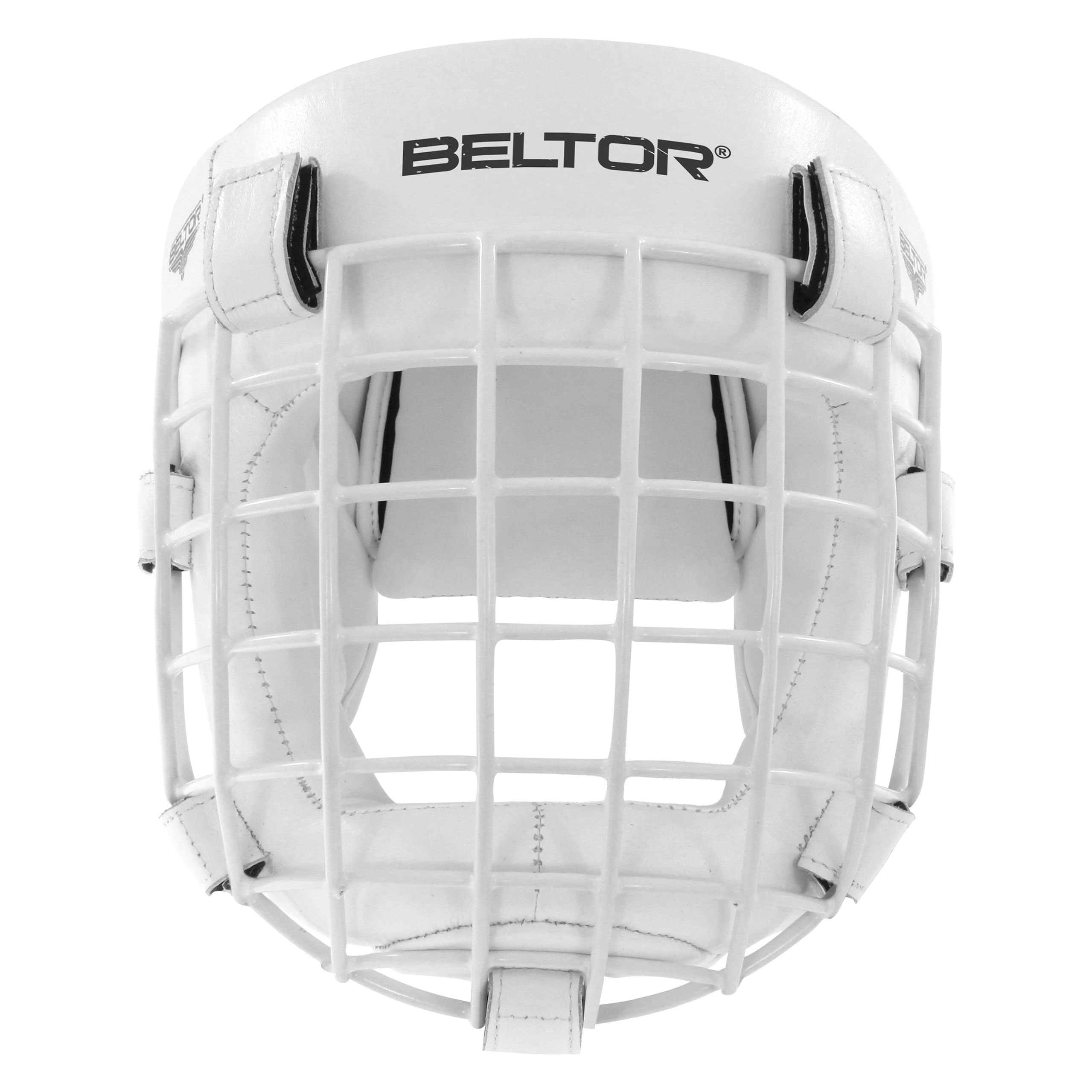 Beltor Kask z kratką do Karate Kyokushin Treningowy r. M skóra naturalna