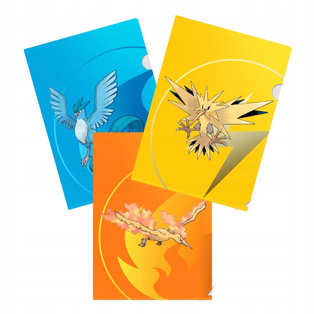 Folie na karty Ultra Pro: Zapdos, Moltres and Articuno Folios