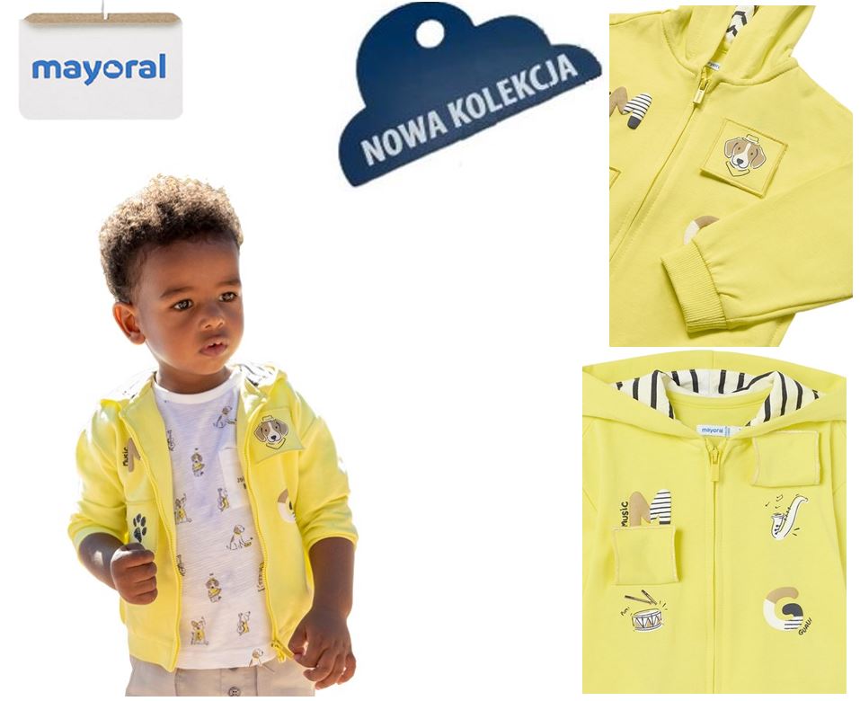 

Bluza z kapturem z motywem interaktywnym 80