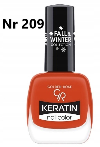 

Lakier do paznokci Golden Rose Keratin 209