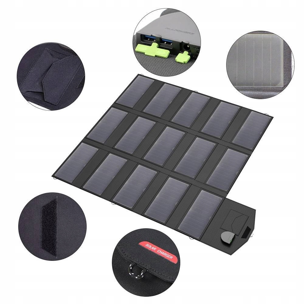 

Allpowers Przenośny Panel Ładowarka Solarna 100W