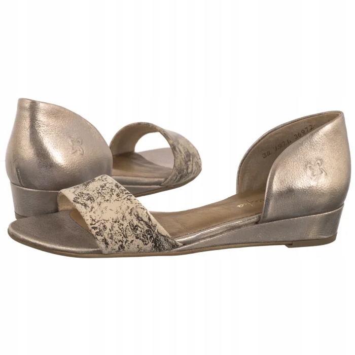 Dámské letní boty Sandály Maciejka Měděno-zlaté 01971-71/00-5