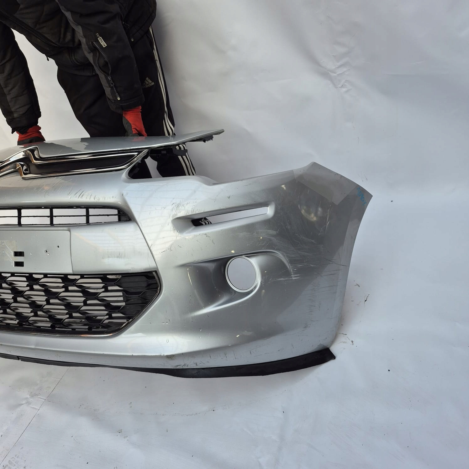 CITROEN C3 II 2 LIFT 13- bumper front front 9803500777