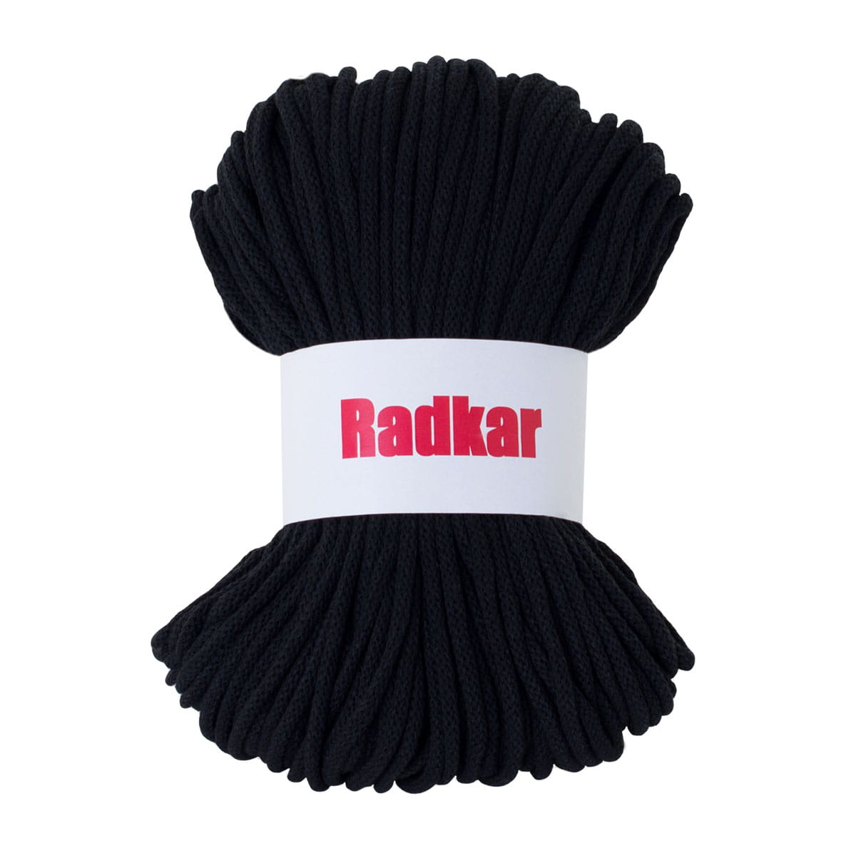Sznurek bawełniany 5mm Czarny (900) Radkar