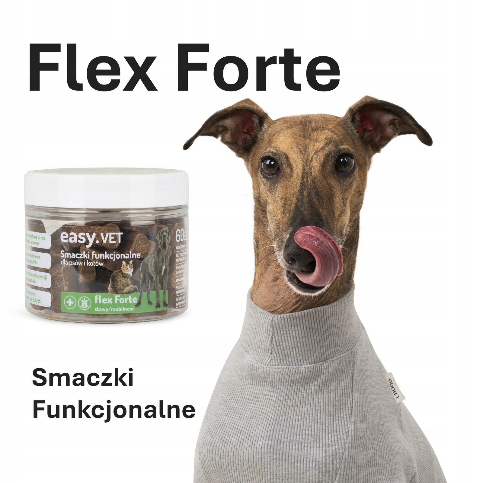 Easy.VET Funkční pamlsky Flex Forte pro psy a kočky 180 g