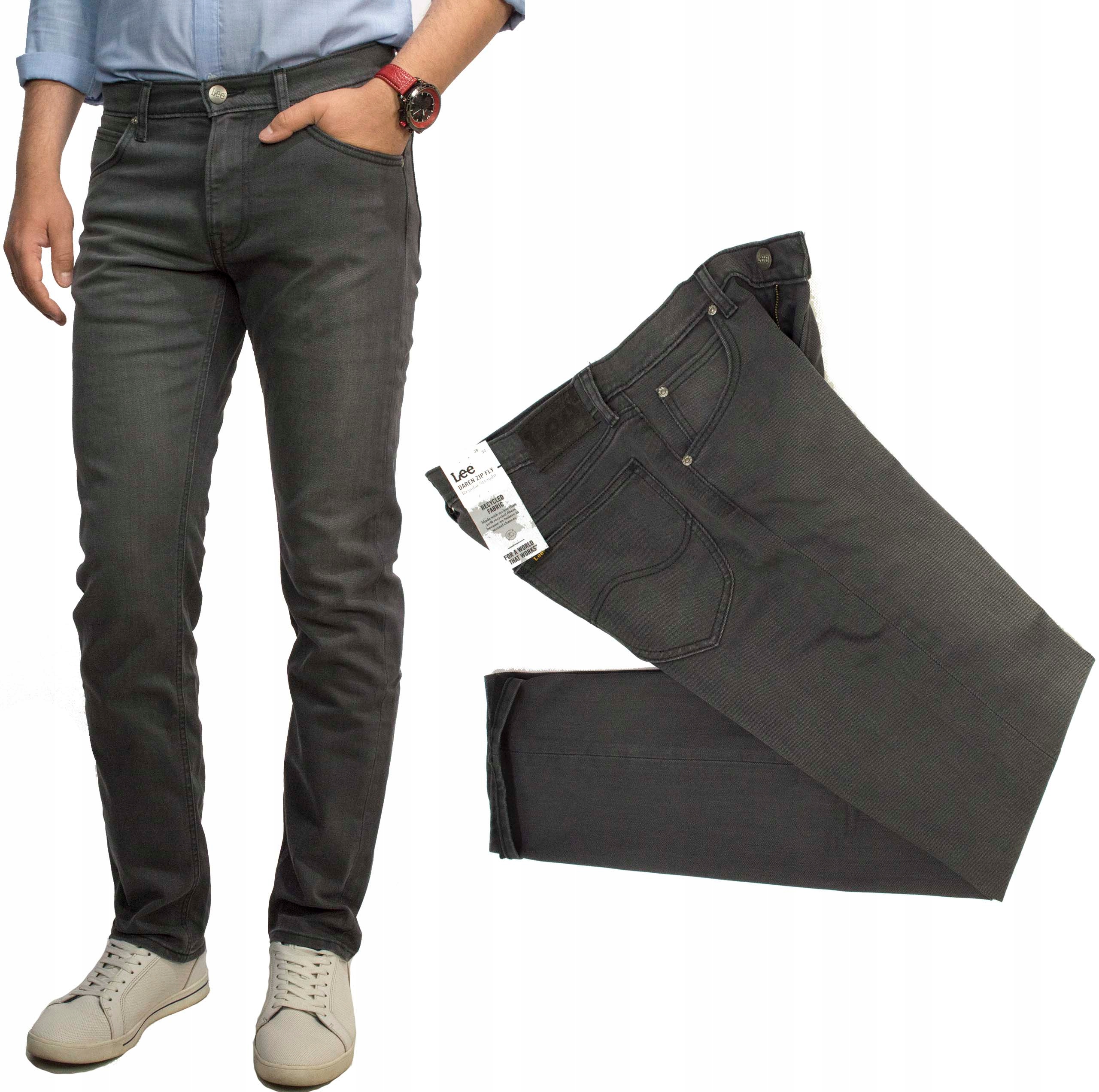 Lee Daren Mystic Grey pánské džíny regular rovné W30 L32