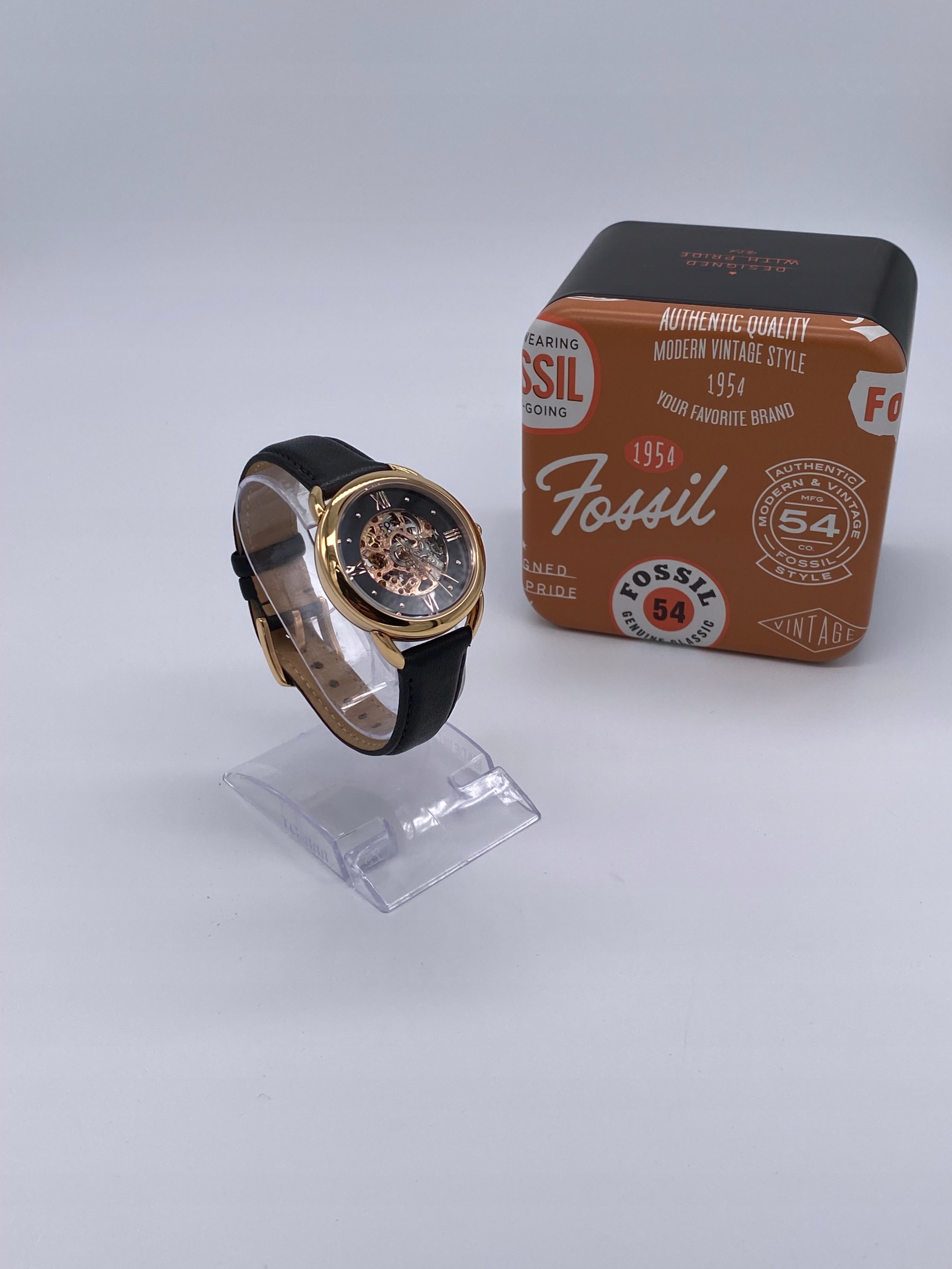 Zegarek damski Fossil Tailor ME3164 z oty Czarny pasek Automat Premium 16465624461 Allegro.pl