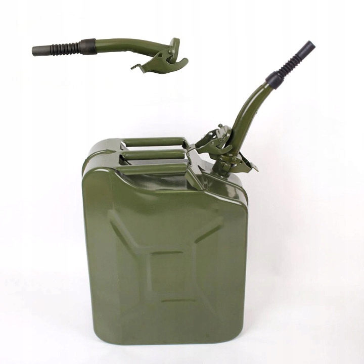 KANISTER 20L DO PALIWA METALOWY LEJEK GRATIS