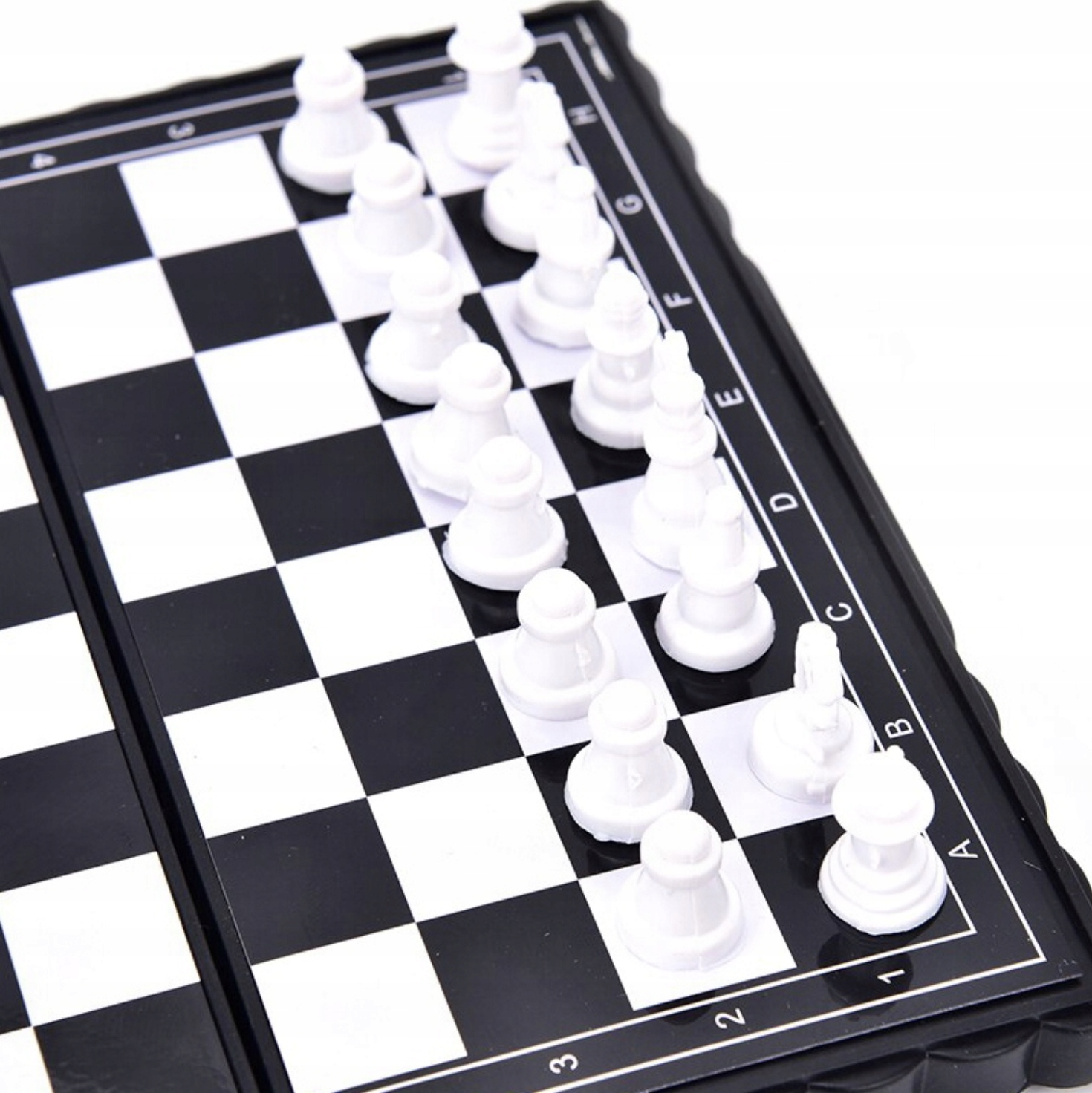 SZACHY WARCABY MAGNETYCZNE GRA CHESS PRZENOŚNE 2w1 Rodzaj szachy magnetyczne