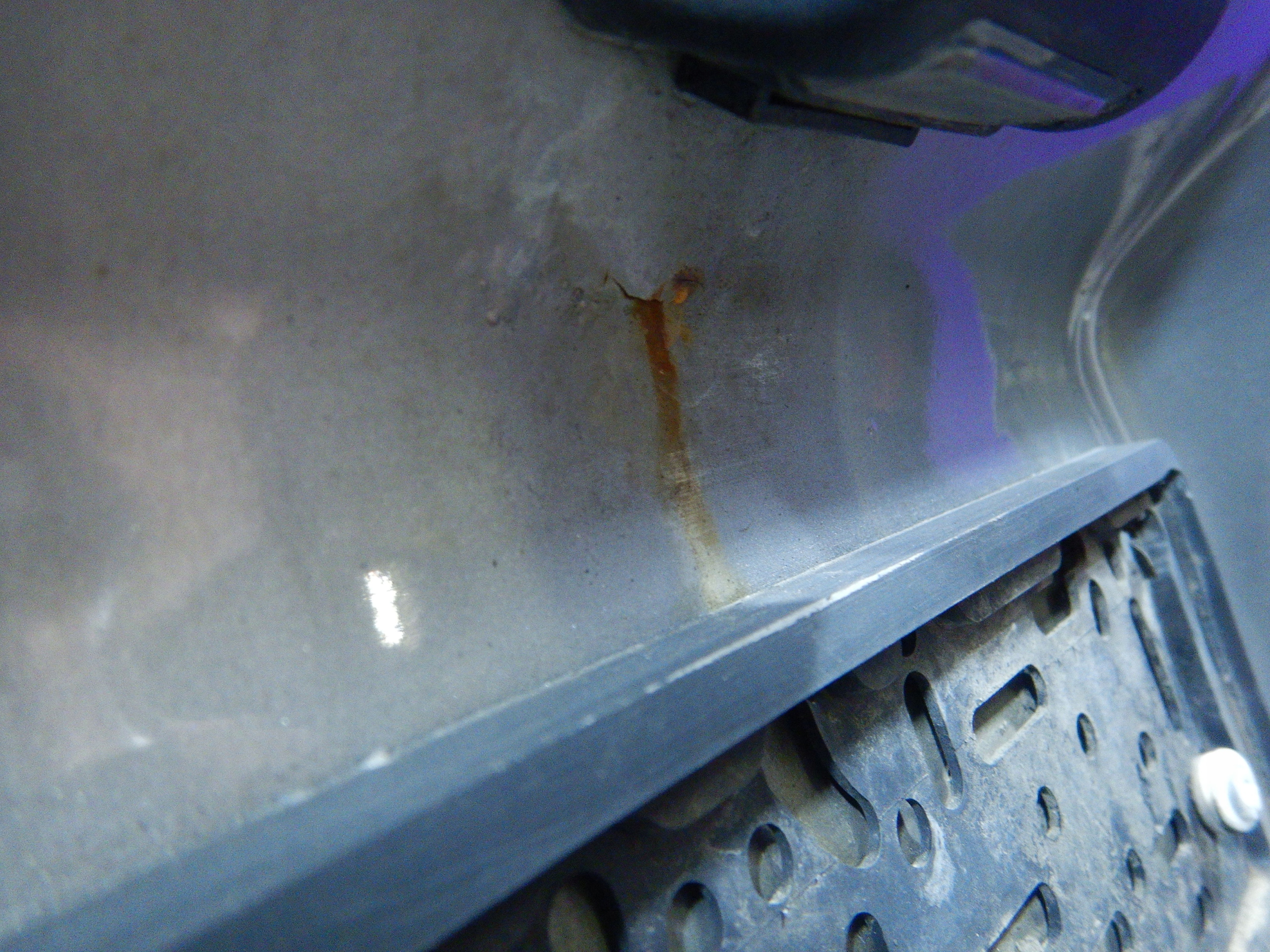 FORD TRANSIT VI 00-06 DRZWI TYŁ TYLNE LEWE Strona zabudowy tył - lewa