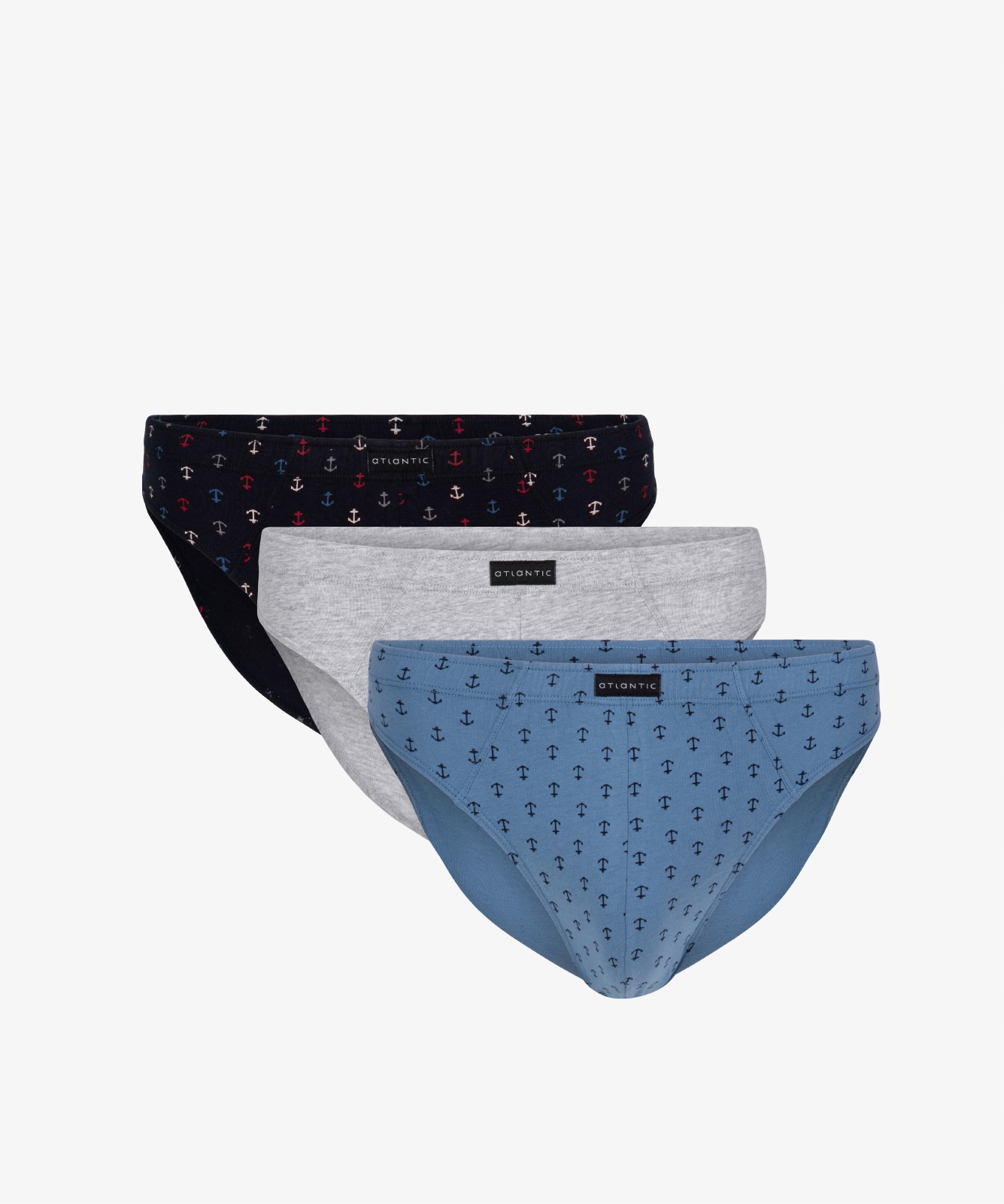 

3-PACK Slipy męskie bawełna Atlantic 3MP-080 r XXL