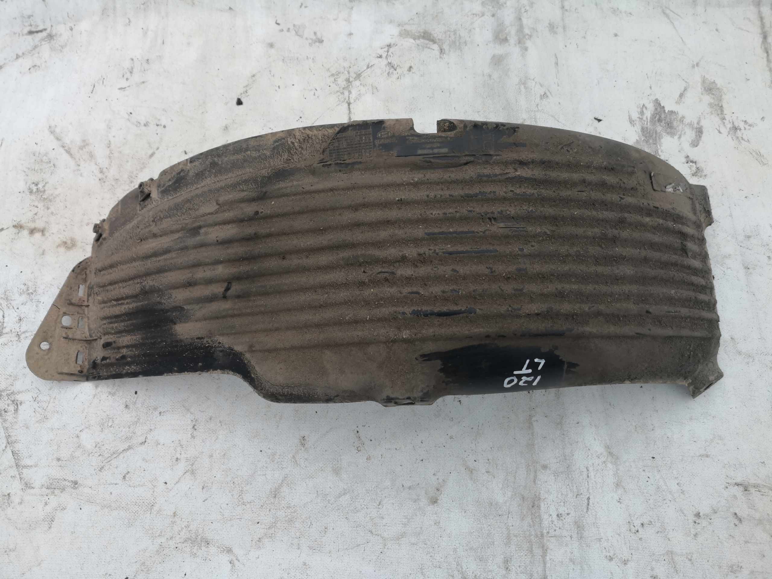 mudguard left rear part HYUNDAI I20 LIFT 86823-4P500