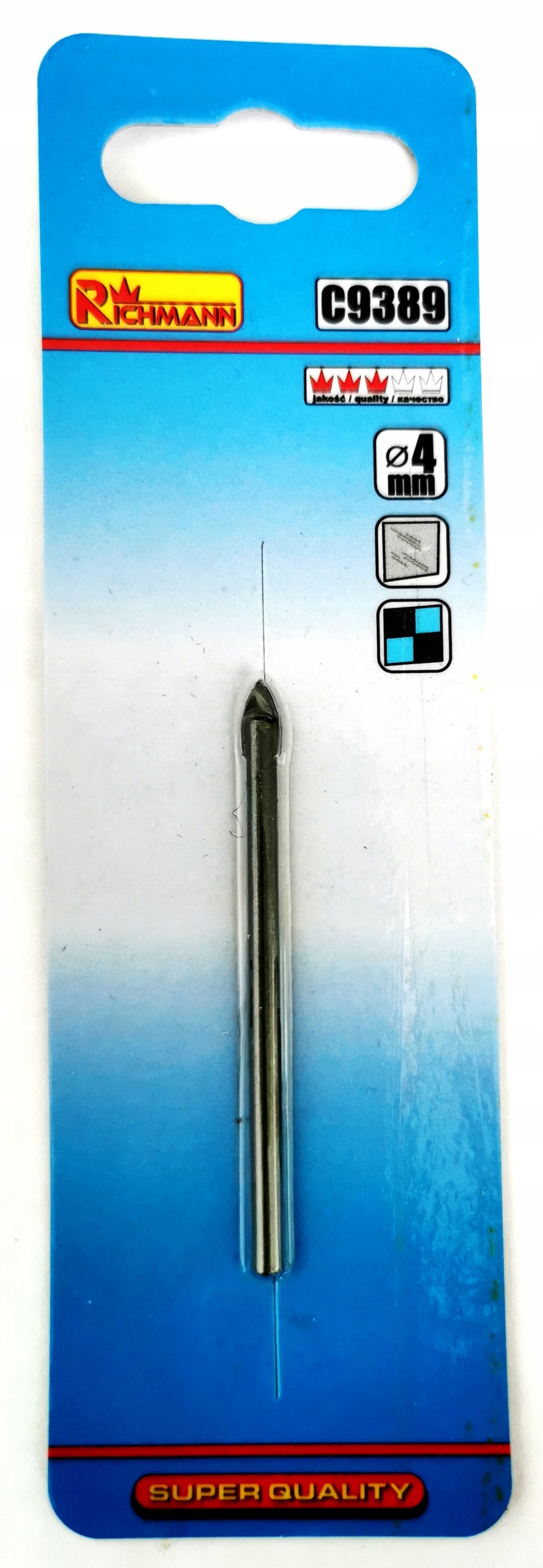 

Wiertło Do Szkła I Glazury 4 mm C9389