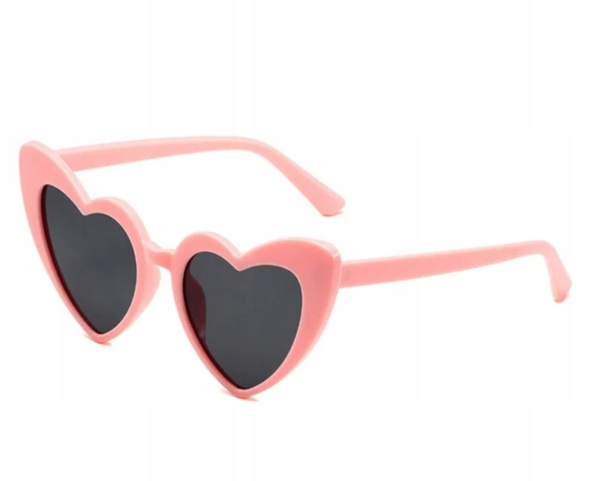 OKULARY SERCA DAMSKIE PRZECIWSŁONECZNE SERDUSZKAró