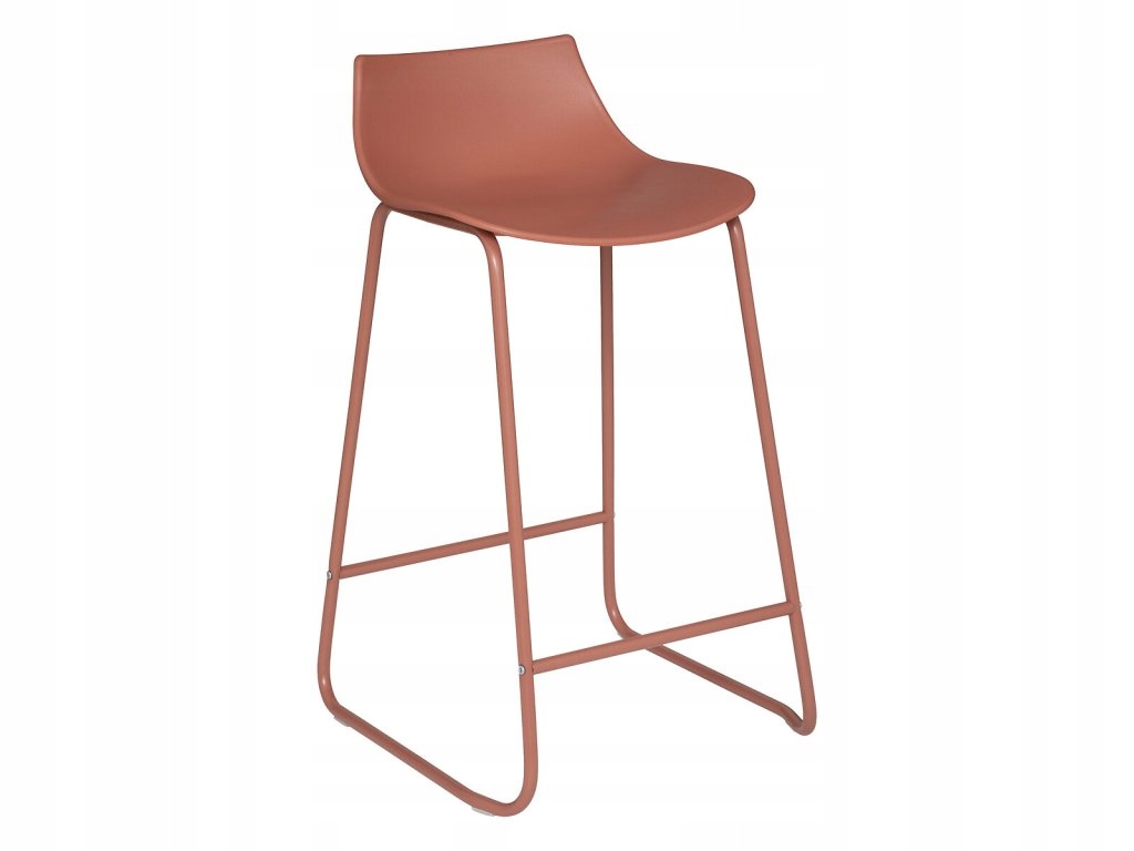 Barová stolička ružová k doske 90 cm Otac