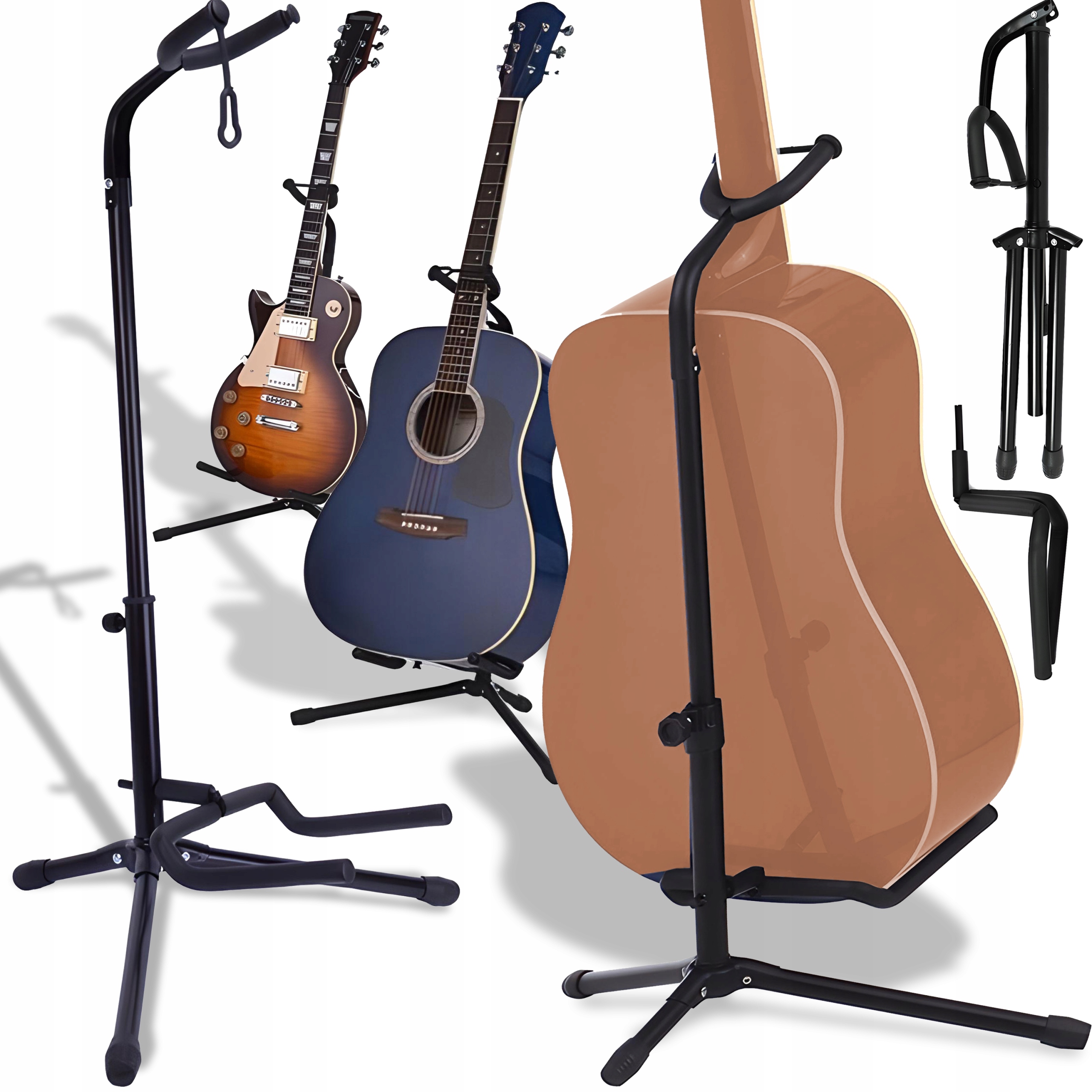 STOJAK GITAROWY STATYW NA GITARĘ WIESZAK DO GITARY
