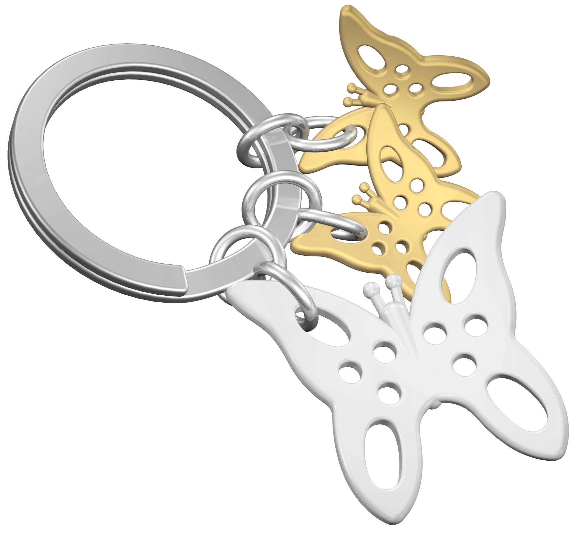 

Brelok do kluczy motyle motylki - Metalmorphose