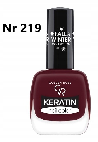 

Lakier do paznokci Golden Rose Keratin 219