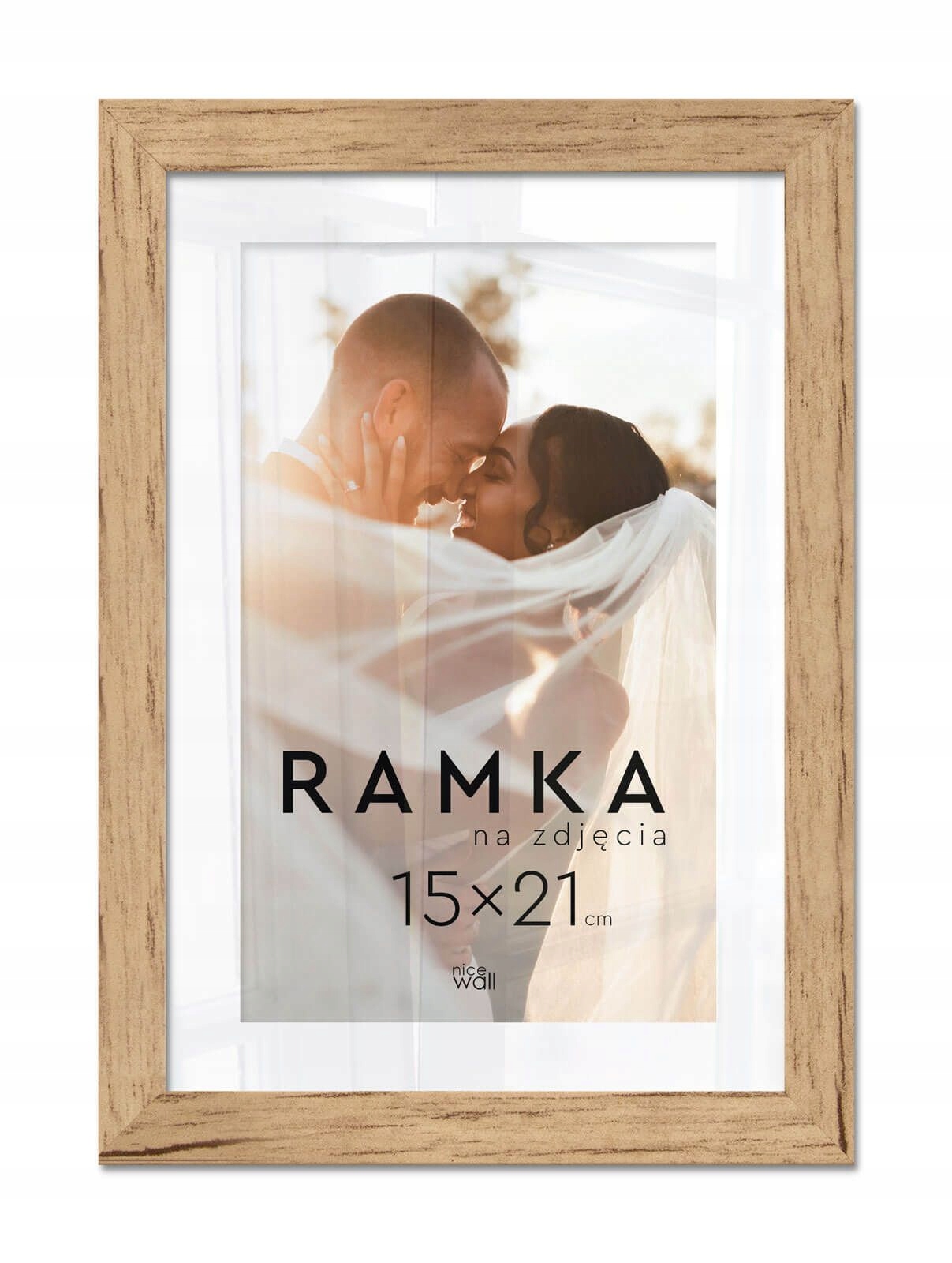 

Brązowa Ramka na zdjęcia 15x21 cm Rama 21x15 cm