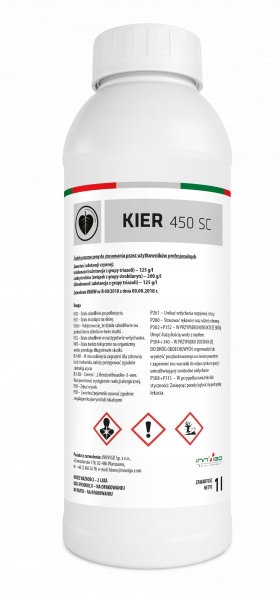 Środek grzybobójczy Kier 450SC 1l zwalcza mączniaka rzepak burak cebula