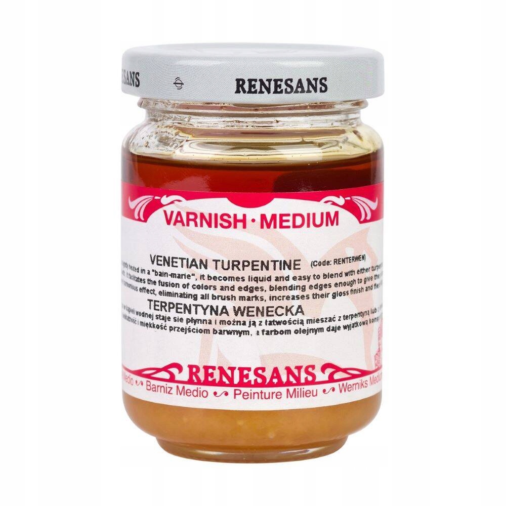Benátský terpentýn Renesans 125ml Medium na keramické pigmenty