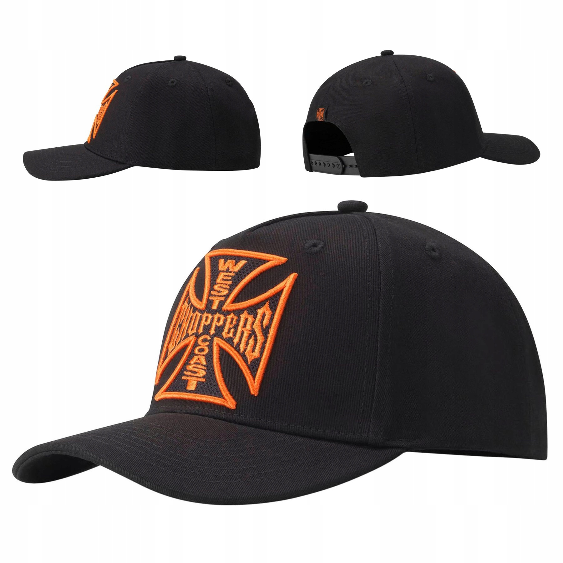 Motocyklová Čiapka S Wcc Šiltom West Coast Choppers, Čierna, Univerzálna