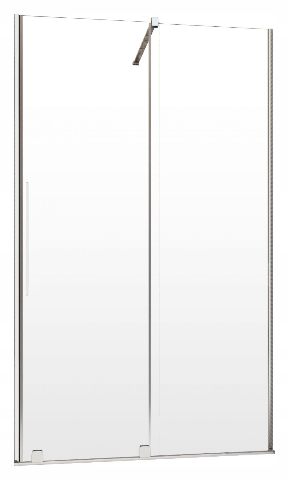 Drzwi prysznicowe szklane Furo DWJ 130 P czyste Linia Furo DWJ