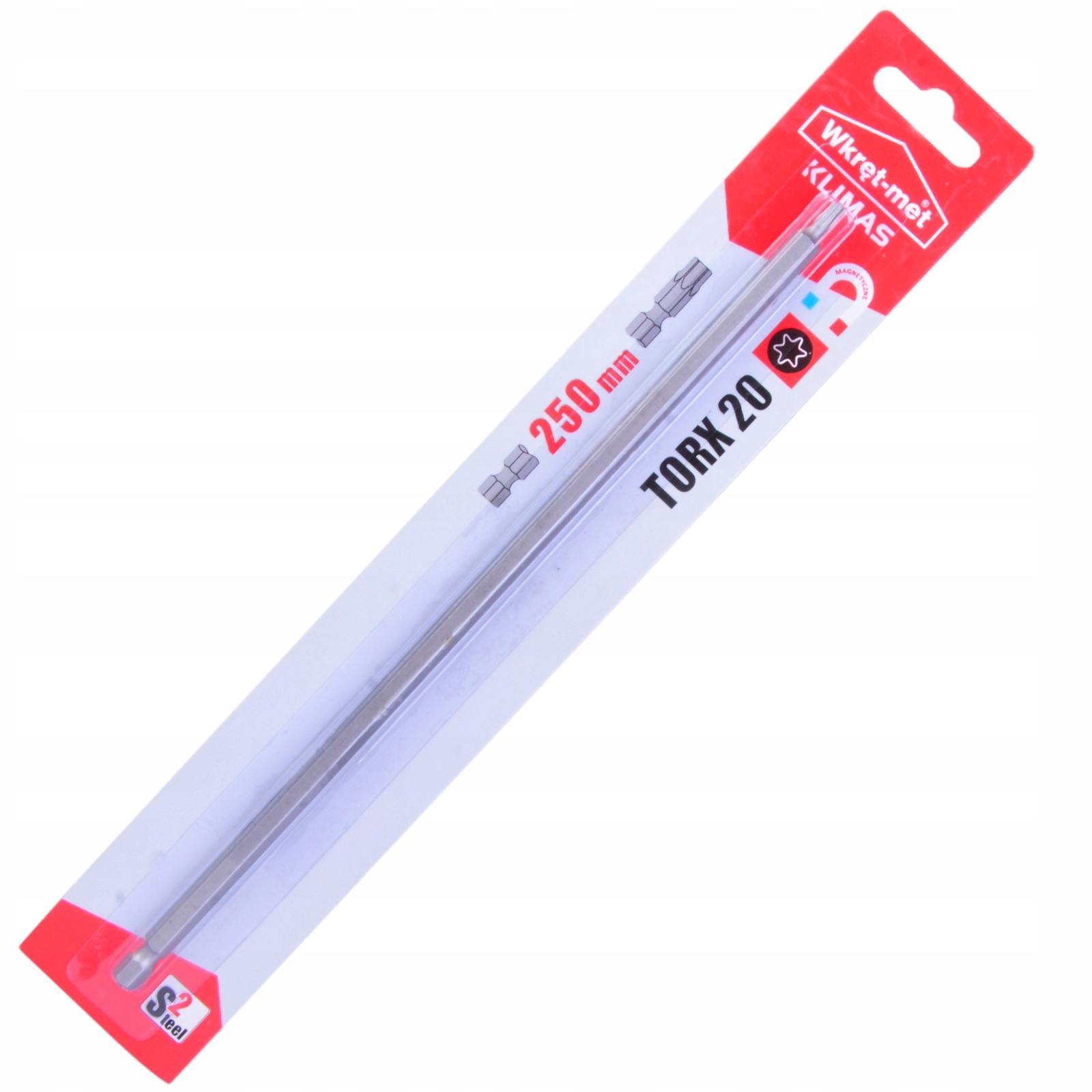 

Końcówka Do Wkrętarek Torx Bit TX-20 250MM 1SZT