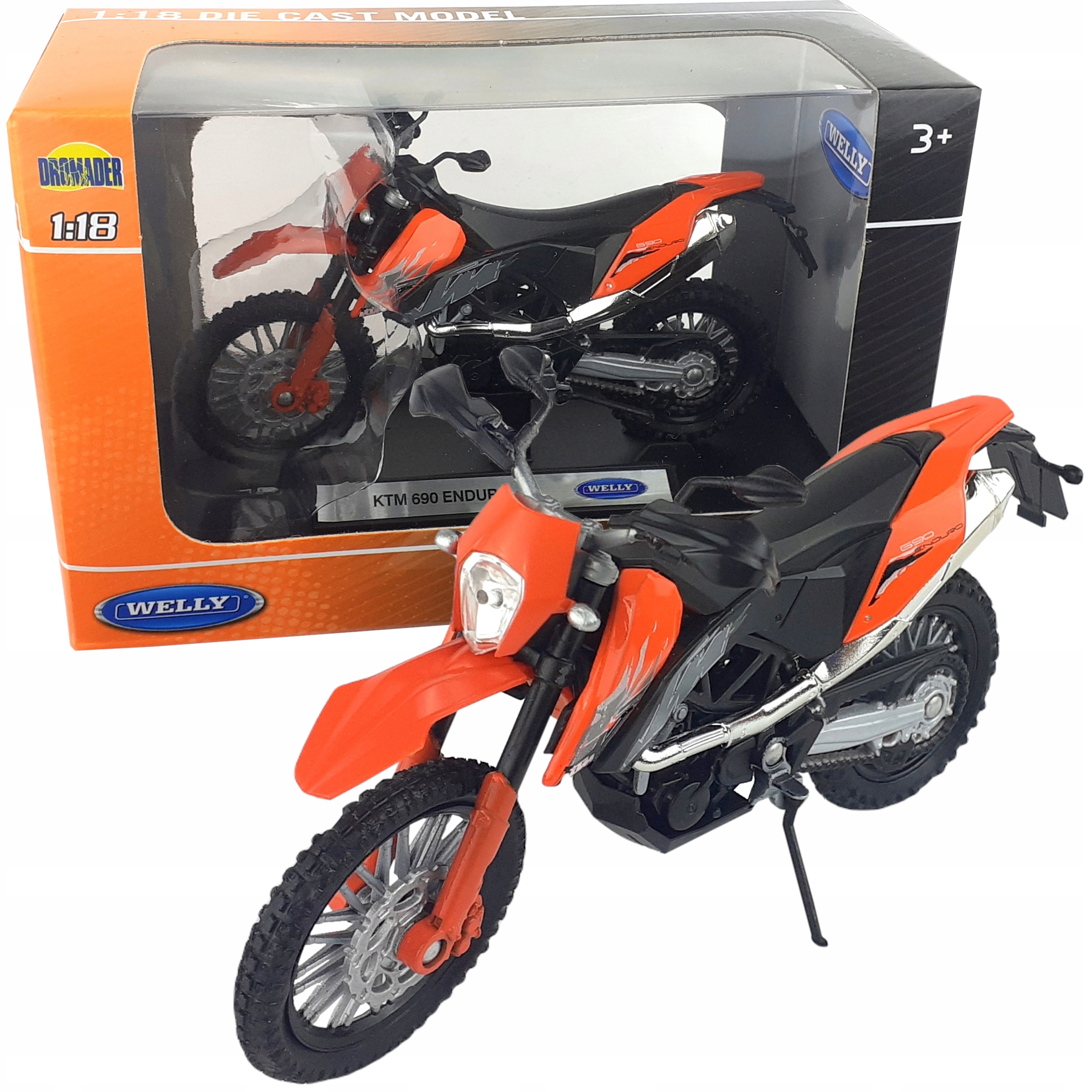 

Welly Motor Model Cross Ktm 690 Enduro 1:18