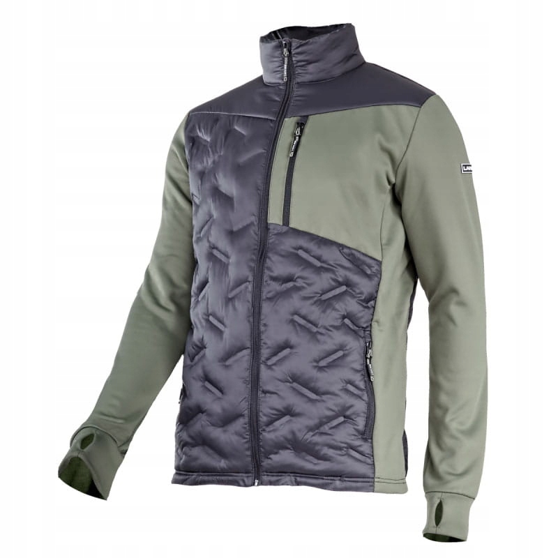 Bluza robocza ocieplana czarno-zielona Lahti Pro L40136 [Rozmiar L]