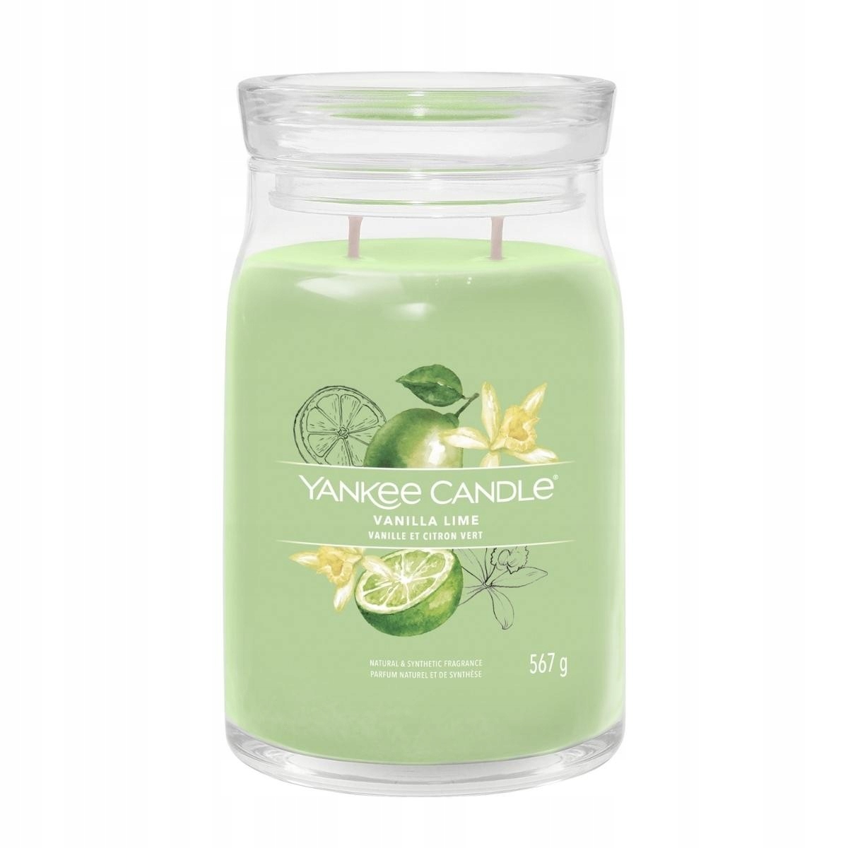 Yankee Candle Signature velká Vanilla Lime